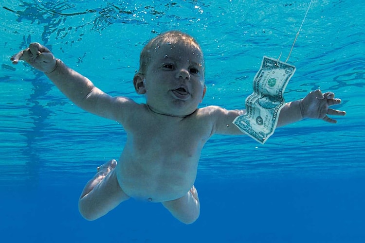 'Nevermind' 아트워크 속 '아기'가 너바나를 아동 포르노 혐의로 고소했다