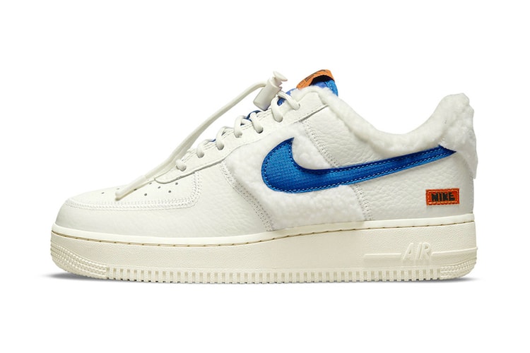 나이키가 따뜻한 겨울을 위한 에어 포스 1 '셰르파 플리스'를 출시한다