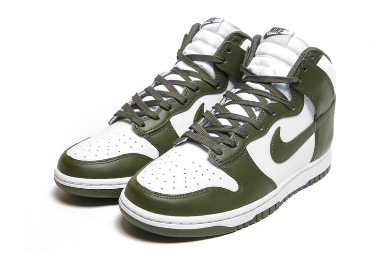 나이키 덩크 하이 ‘카고 카키’가 4년 만에 재발매된다, 스니커 소식 발매, SNKRS