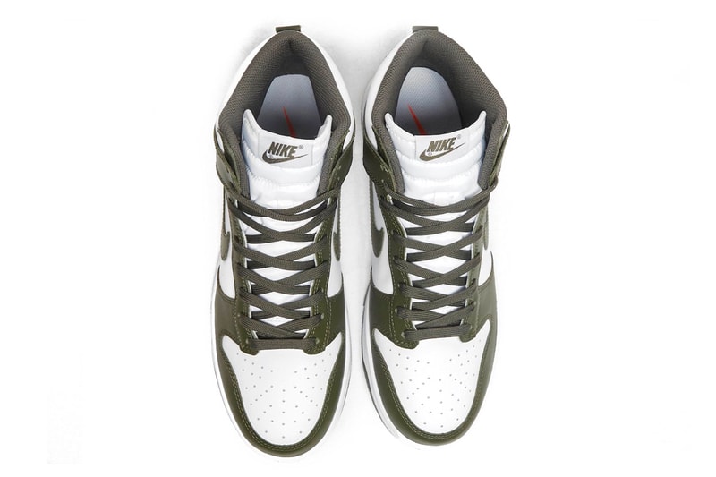 나이키 덩크 하이 ‘카고 카키’가 4년 만에 재발매된다, 스니커 소식 발매, SNKRS