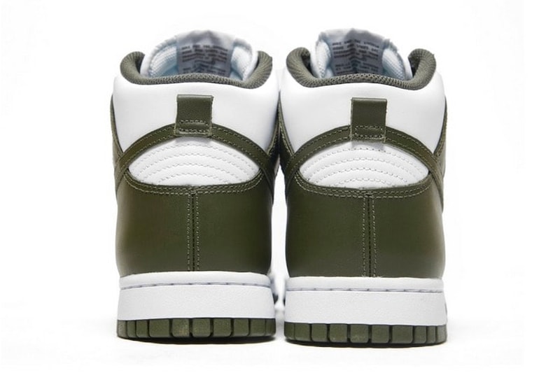 나이키 덩크 하이 ‘카고 카키’가 4년 만에 재발매된다, 스니커 소식 발매, SNKRS