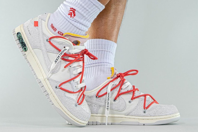 오프 화이트 x 나이키 '더 피프티' 4가지 컬러웨이의 실제 착용 사진 공개