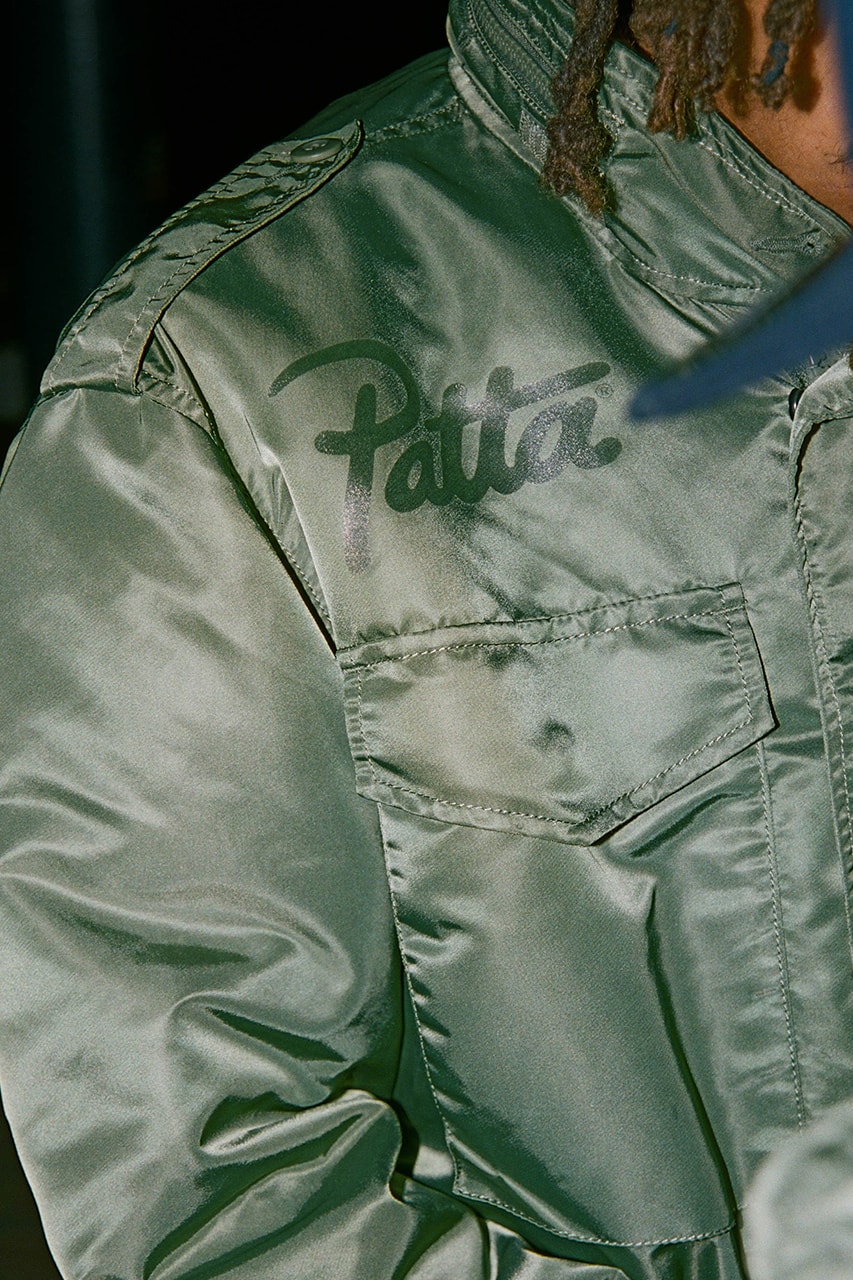 파타 x 알파 인더스트리 협업 ‘M-65 필드 재킷’ 출시, 밀리터리 아이템
