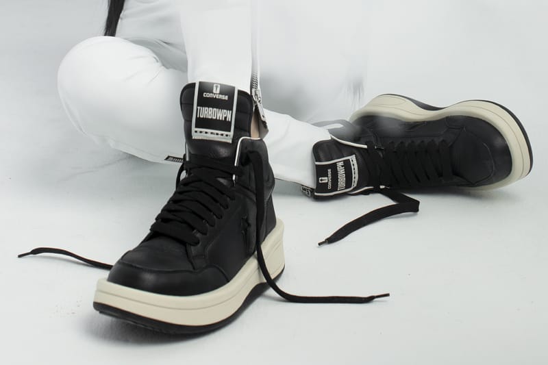 릭 오웬스의 다크쉐도우 x 컨버스 '터보웨폰' 국내 출시 정보