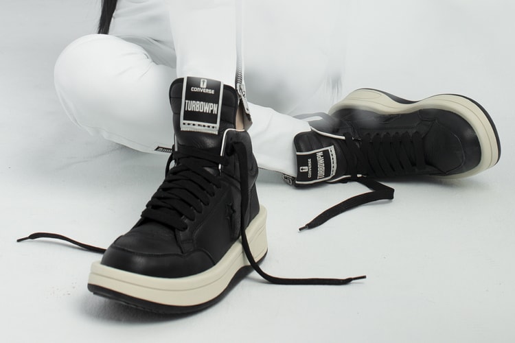 릭 오웬스의 다크쉐도우 x 컨버스 '터보웨폰' 국내 출시 정보