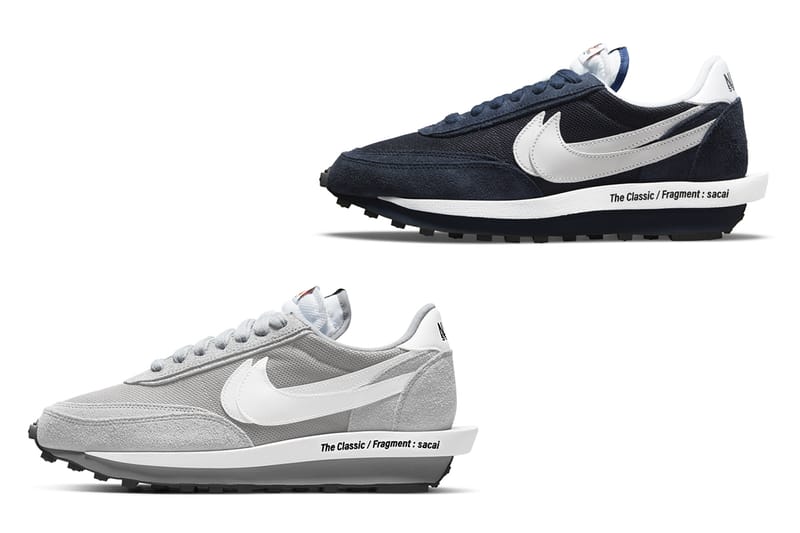 프라그먼트 디자인 x 사카이 x 나이키 LD와플 ‘라이트 스모크 그레이’ & ‘블랙큰드 블루’ 국내 출시