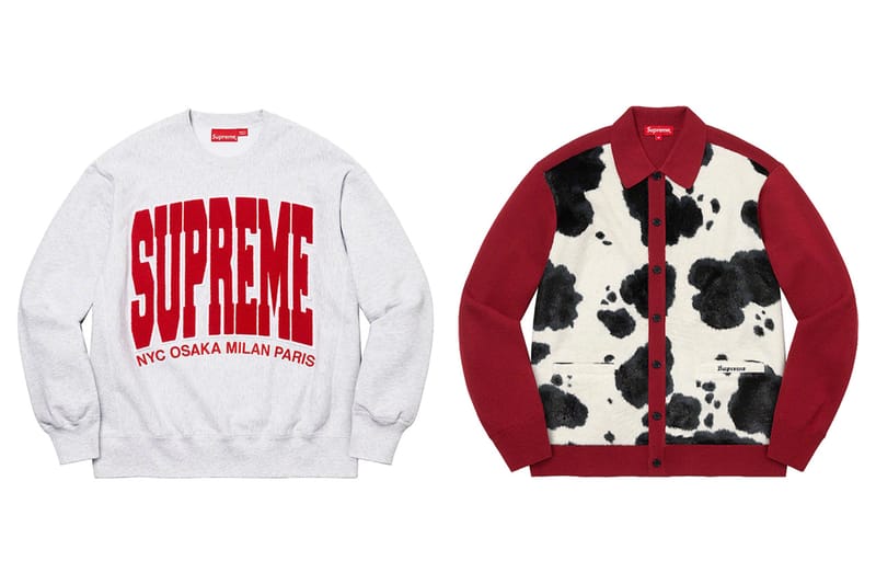 슈프림 2021 가을, 겨울 컬렉션 - 상의