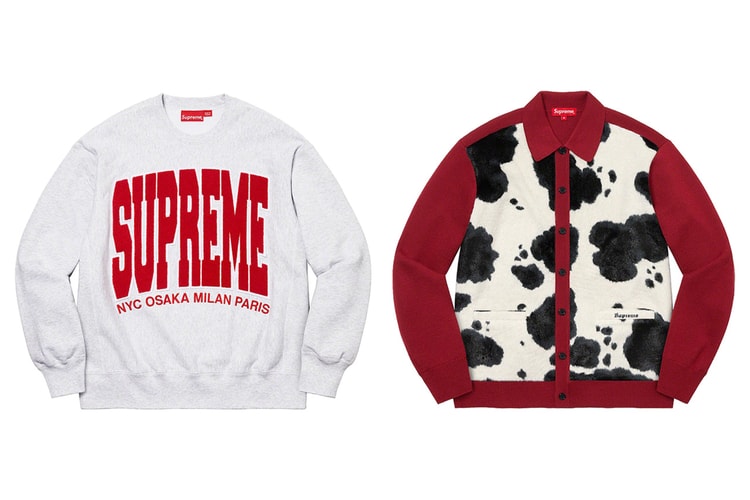 슈프림 2021 가을, 겨울 컬렉션 - 상의