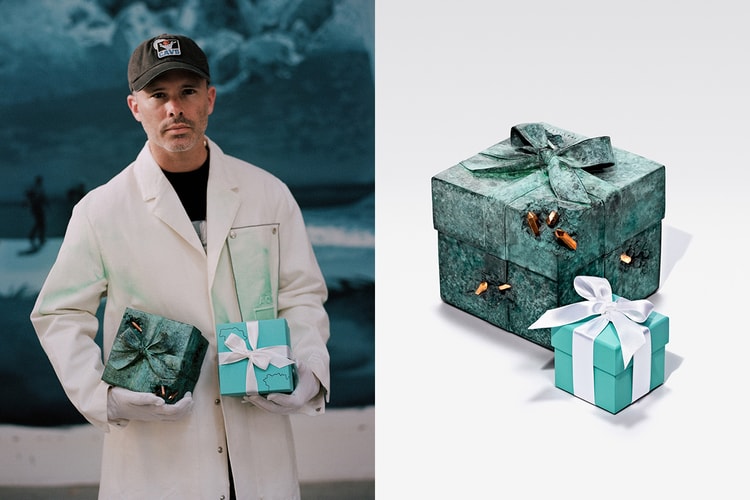 다니엘 아샴, 티파니앤코의 상징 ‘블루 박스’를 재현한 아트워크 출시