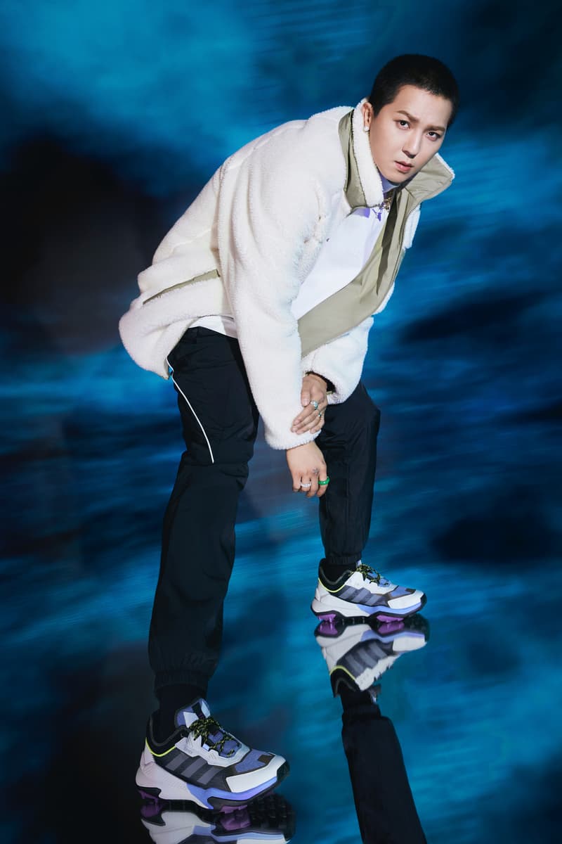 아디다스, 점점 쌀쌀해지는 밤을 위한 '미드나잇 플리스' 발매 송민호 있지 adidas sherpa reversible jacket fw mino itzy midnight