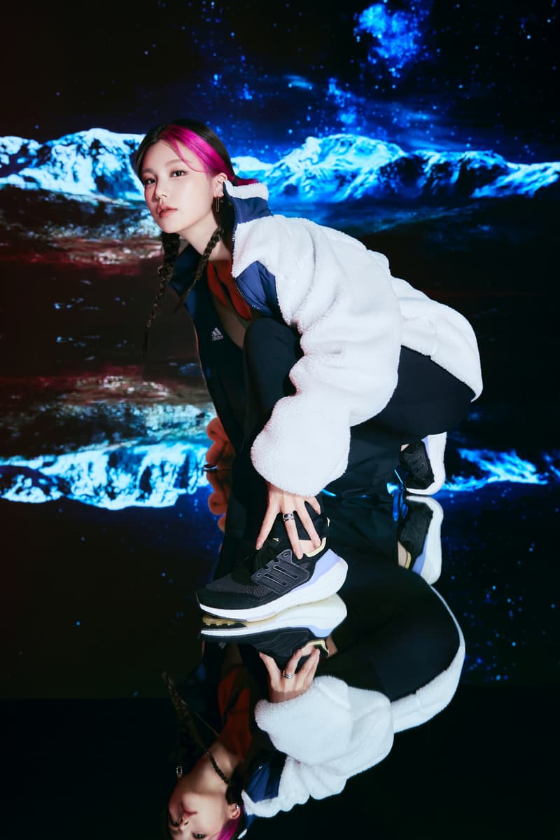아디다스, 점점 쌀쌀해지는 밤을 위한 '미드나잇 플리스' 발매 송민호 있지 adidas sherpa reversible jacket fw mino itzy midnight