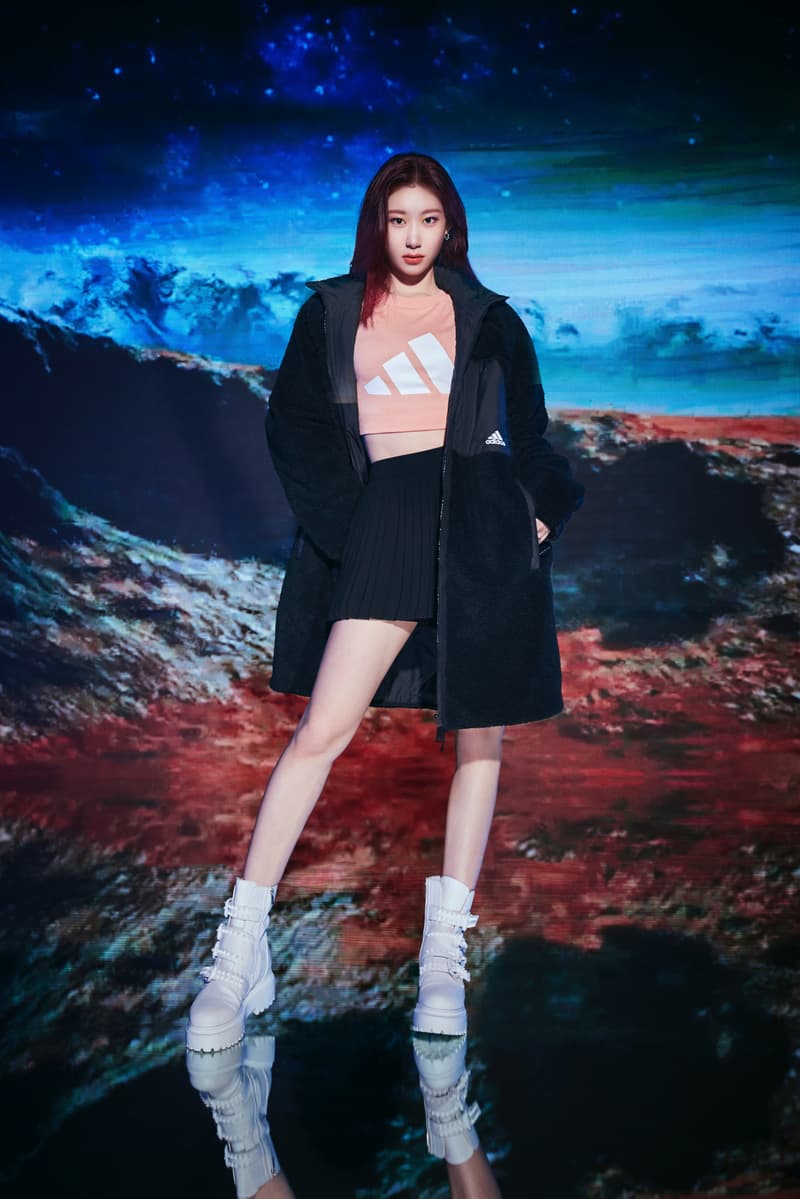 아디다스, 점점 쌀쌀해지는 밤을 위한 '미드나잇 플리스' 발매 송민호 있지 adidas sherpa reversible jacket fw mino itzy midnight