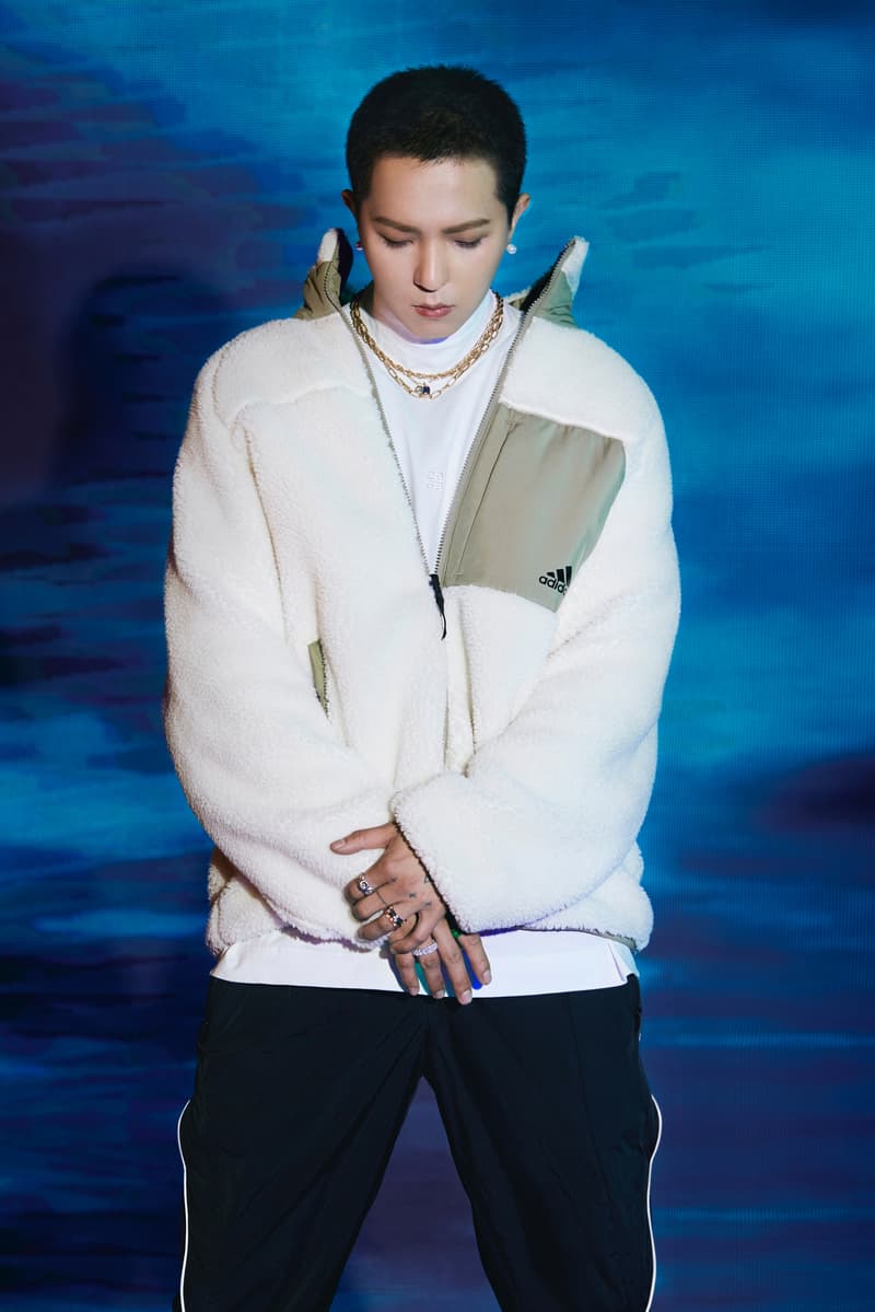 아디다스, 점점 쌀쌀해지는 밤을 위한 '미드나잇 플리스' 발매 송민호 있지 adidas sherpa reversible jacket fw mino itzy midnight
