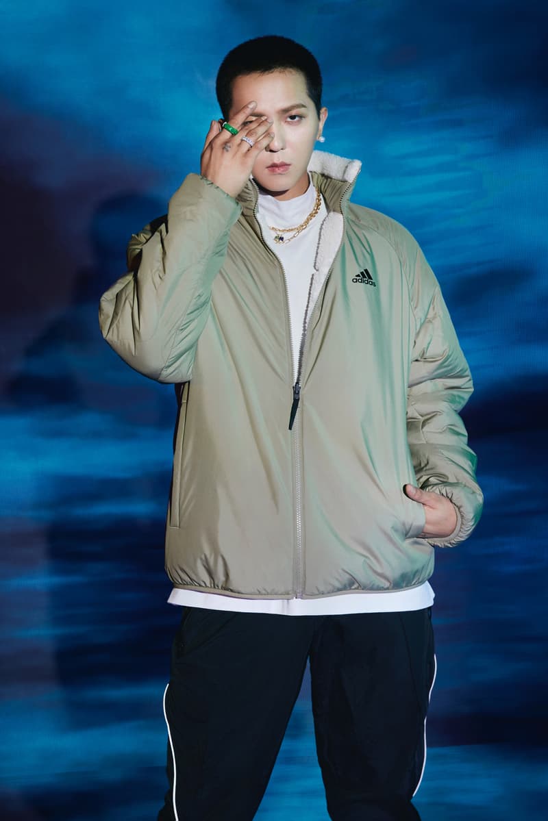 아디다스, 점점 쌀쌀해지는 밤을 위한 '미드나잇 플리스' 발매 송민호 있지 adidas sherpa reversible jacket fw mino itzy midnight
