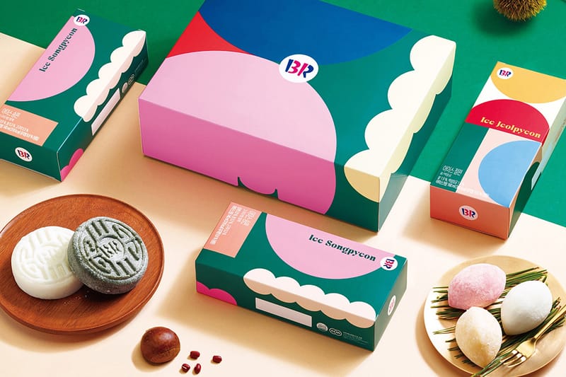 배스킨라빈스, 추석 맞이 아이스 송편 & 아이스 절편 출시