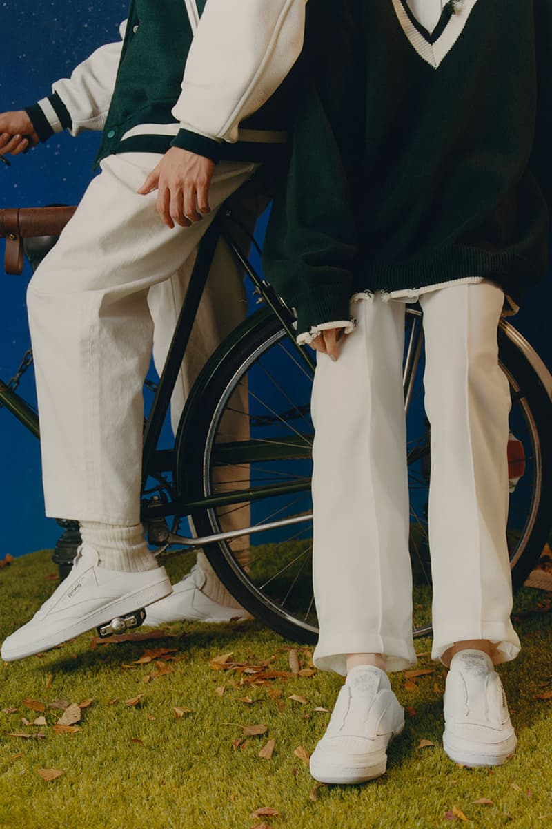 미니멀의 끝, 빔스 x 리복 협업 한정 ‘클럽 C 레이스리스 뮬’ 출시, beams, reebok