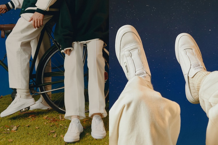 미니멀의 끝, 빔스 x 리복 협업 한정 ‘클럽 C 레이스리스 뮬’ 출시