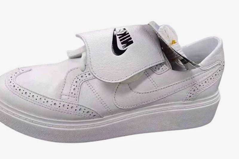 지드래곤의 피스마이너스원 x 나이키 '퀀도1'의 실물 측면 사진 유출