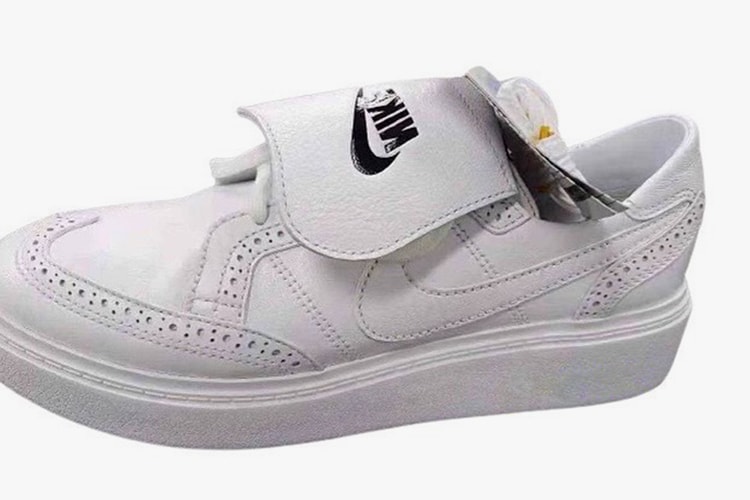 지드래곤의 피스마이너스원 x 나이키 '퀀도1'의 실물 측면 사진 유출