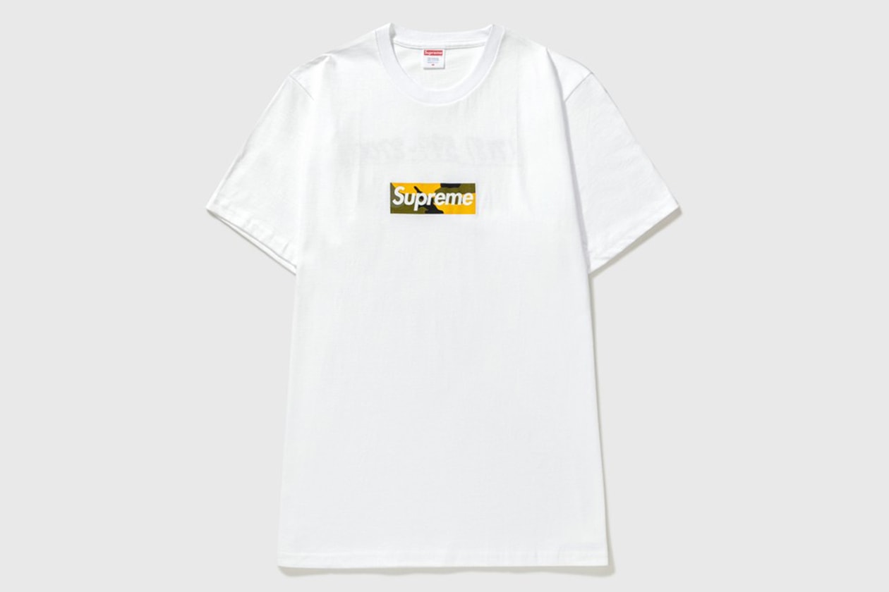 HBX 아카이브에서 살 수 있는 슈프림 박스 로고 티셔츠 10, 꼼 데 가르송, 무라카미 다카시, 스와로브스키