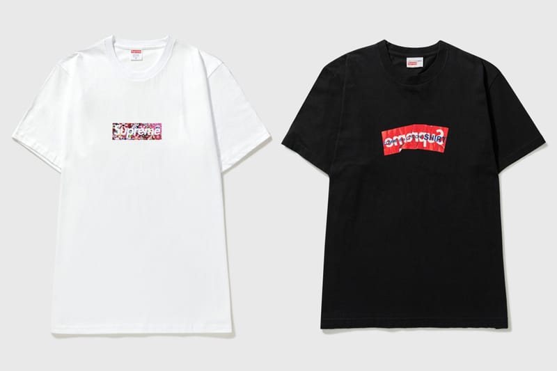 HBX 아카이브에서 살 수 있는 슈프림 박스 로고 티셔츠 10