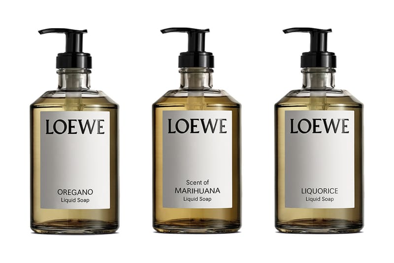 로에베, 마리화나향 포함 리퀴드 솝 & 바 솝 3가지 출시