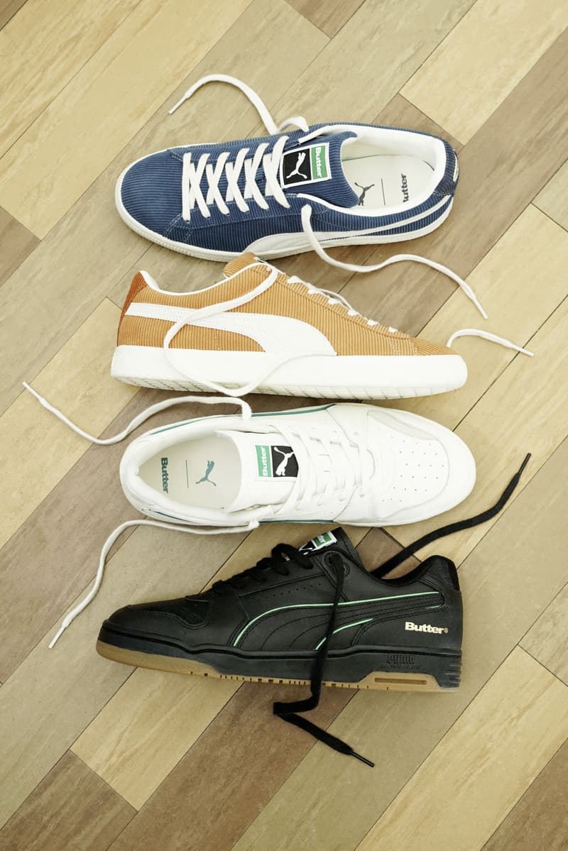 푸마 x 버터 굿즈 2021 가을, 겨울 컬렉션 출시 정보 puma butter goods 스케이트보드
