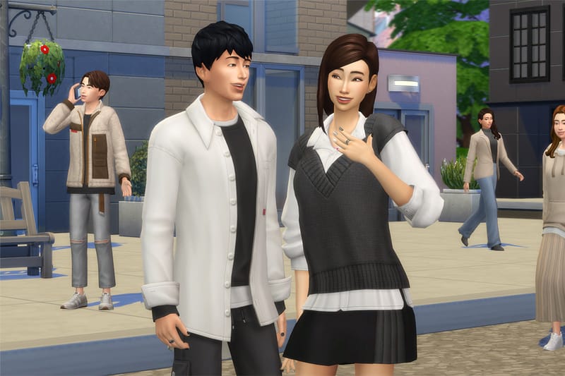 '심즈 4'에 한국 패션 문화를 반영한 '인천공항 패션' 키트가 출시된다