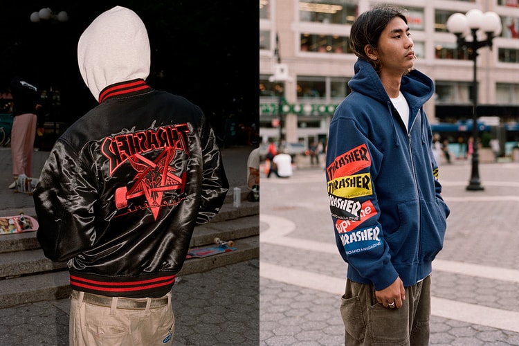 쓰레셔 x 슈프림 2021 가을 협업 컬렉션 출시