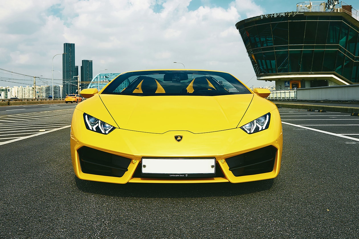 DRIVERS: 한요한 & 람보르기니 우라칸 스파이더, 슈퍼카, 저스트뮤직, 아벤타도르, 범퍼카, 300km, 초희귀종, 포르쉐, 718, 박스터, 슈퍼카