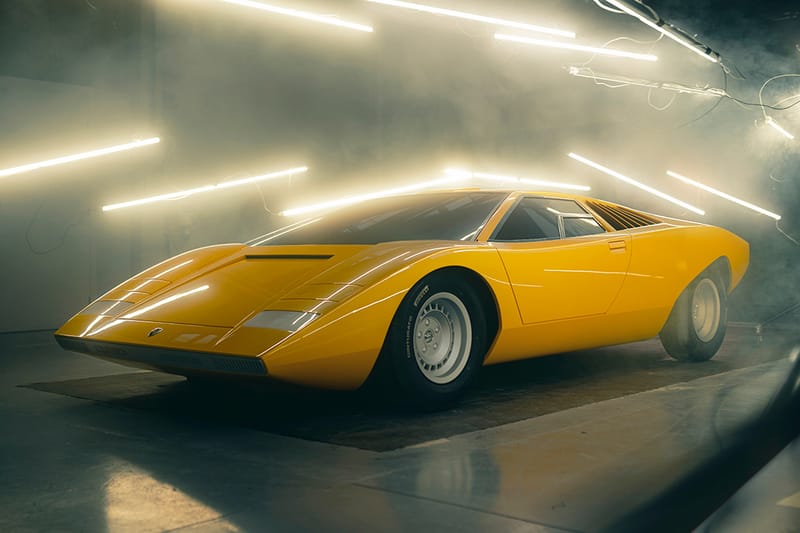 50년 전 모습 그대로, 람보르기니가 완전 복원한 ‘1971 쿤타치’ 공개