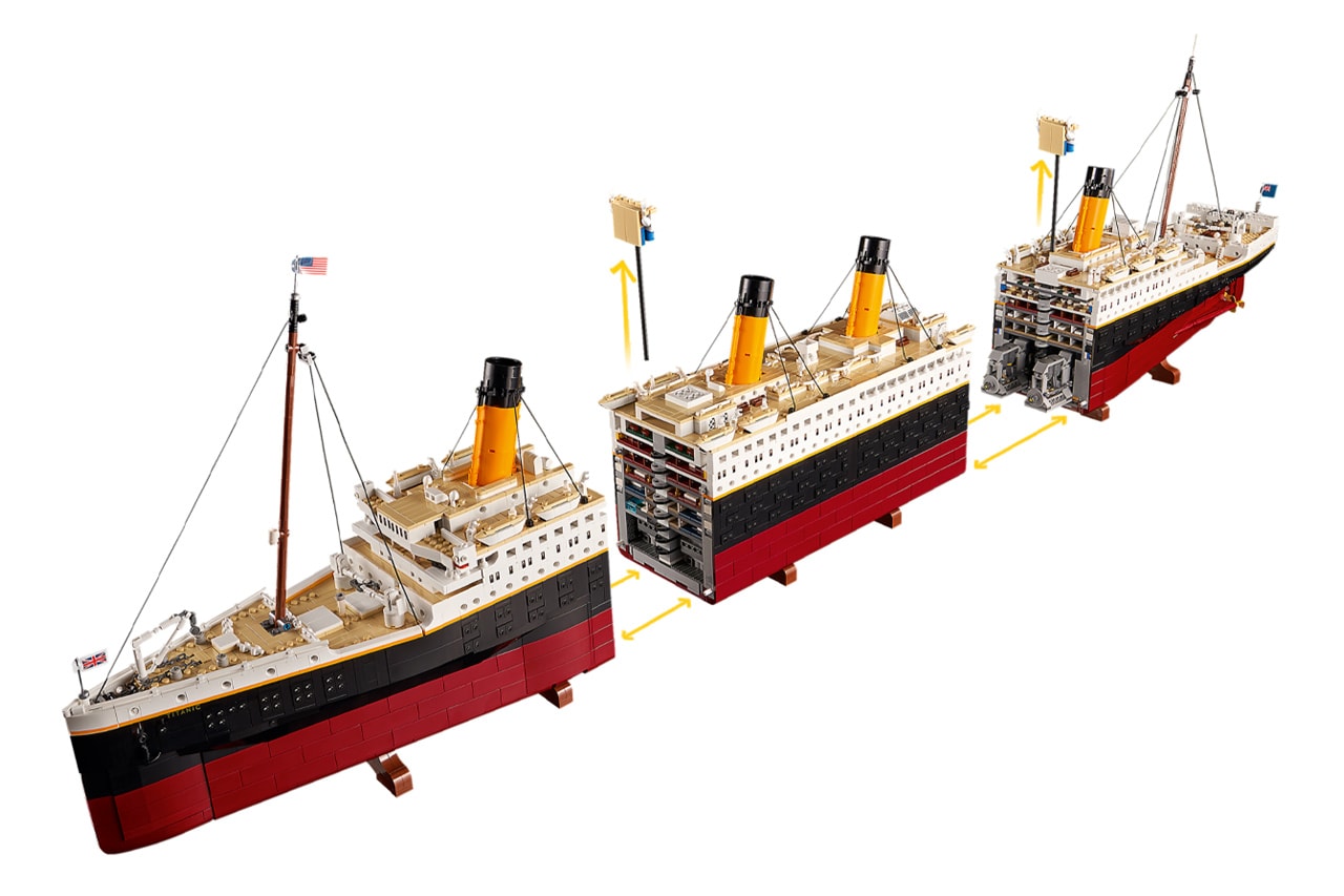 레고 역사상 가장 큰 사이즈, ‘타이타닉’ 세트가 국내 출시된다