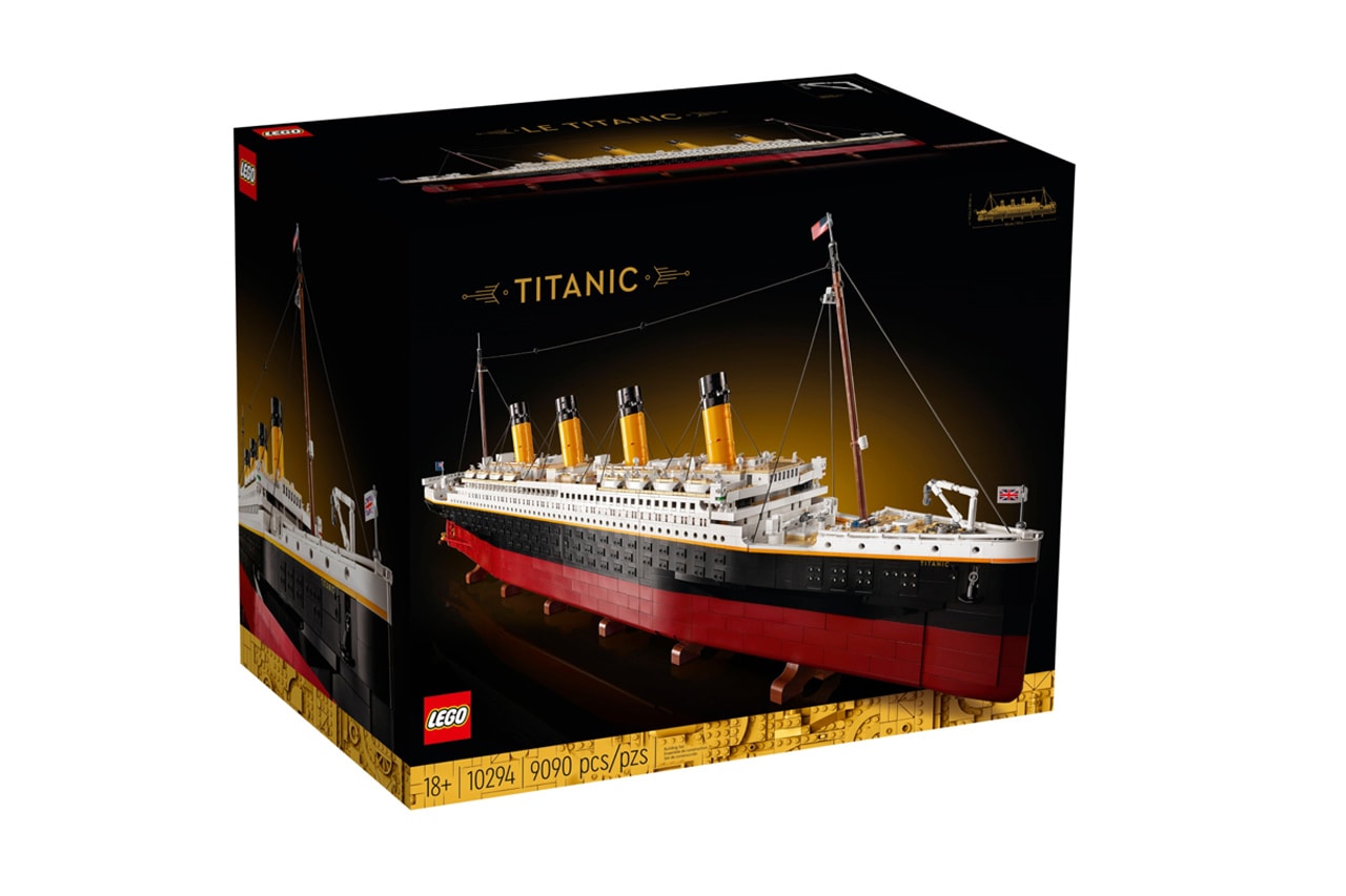 레고 역사상 가장 큰 사이즈, ‘타이타닉’ 세트가 국내 출시된다