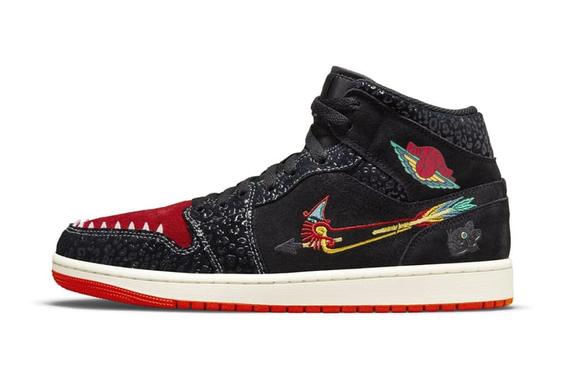 이빨 달린 스니커, 에어 조던 1 미드 '시엠프레 파밀리아' 국내 출시