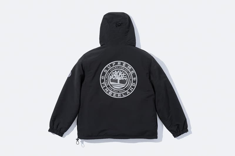 슈프림 x 팀버랜드 2021 가을 협업 컬렉션 발매 정보, 립스톱 재킷, 플리스 재킷, 후디, 캠프캡, 비니