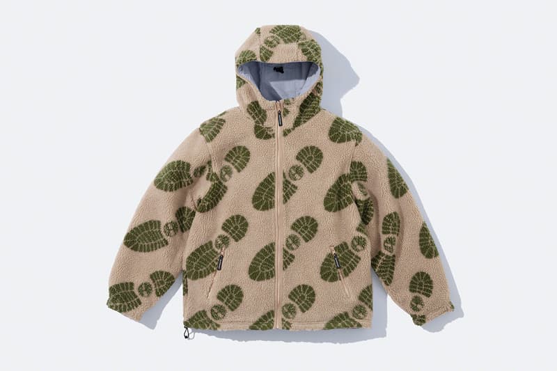 슈프림 x 팀버랜드 2021 가을 협업 컬렉션 발매 정보, 립스톱 재킷, 플리스 재킷, 후디, 캠프캡, 비니