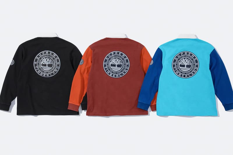 슈프림 x 팀버랜드 2021 가을 협업 컬렉션 발매 정보, 립스톱 재킷, 플리스 재킷, 후디, 캠프캡, 비니