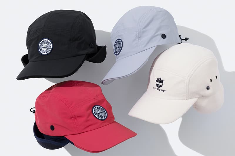 슈프림 x 팀버랜드 2021 가을 협업 컬렉션 발매 정보, 립스톱 재킷, 플리스 재킷, 후디, 캠프캡, 비니