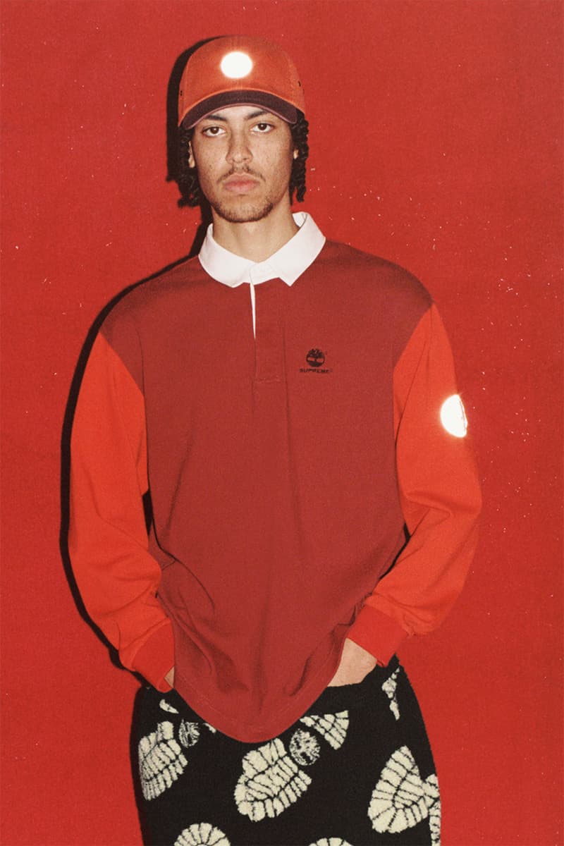 슈프림 x 팀버랜드 2021 가을 협업 컬렉션 발매 정보, 립스톱 재킷, 플리스 재킷, 후디, 캠프캡, 비니