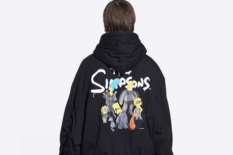 발렌시아가 '심슨 가족 컬렉션' 공식 출시 정보
