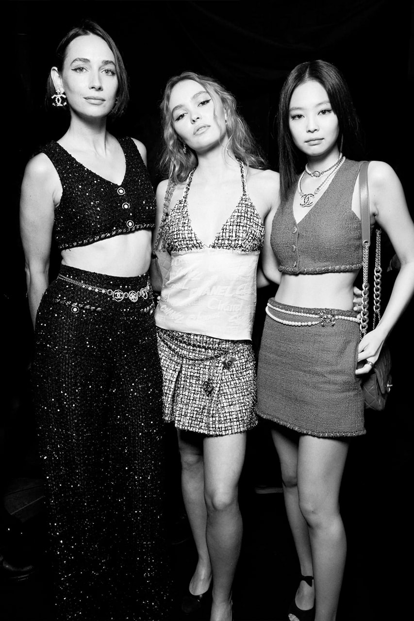 파리 패션위크 샤넬 쇼에 등장한 블랙핑크 제니의 모습, SS22, 디올 지수, 로제 생로랑, 코코 샤넬