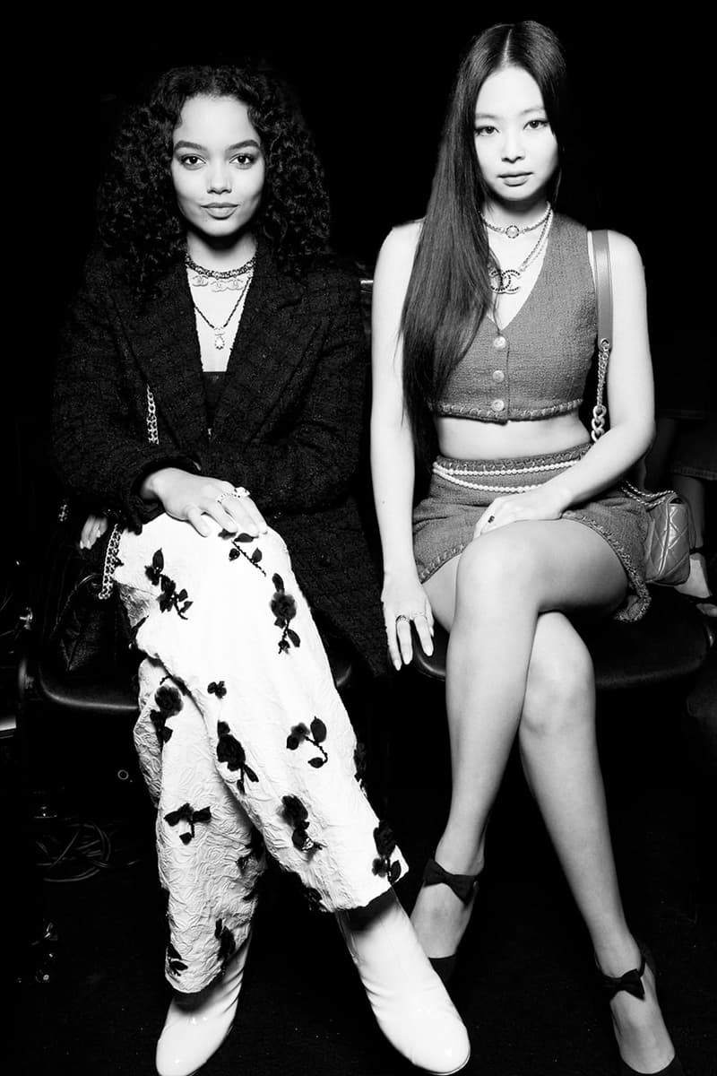 파리 패션위크 샤넬 쇼에 등장한 블랙핑크 제니의 모습, SS22, 디올 지수, 로제 생로랑, 코코 샤넬