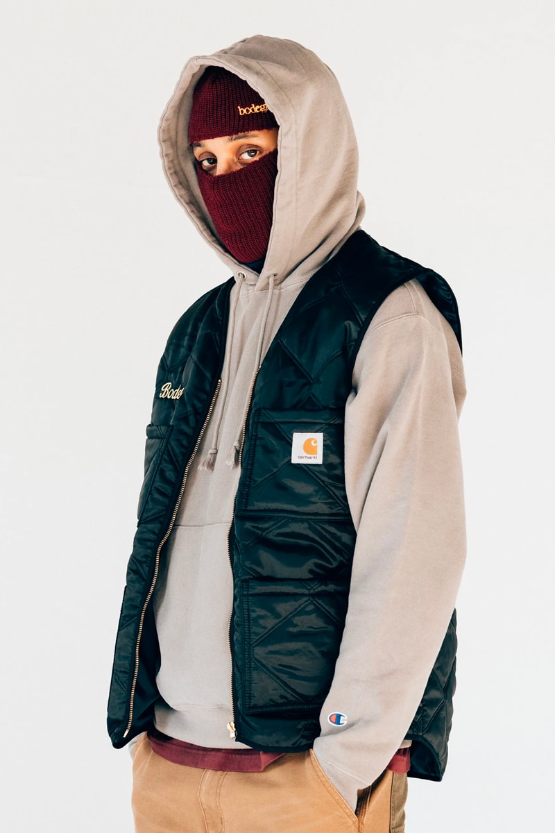 보데가 FW21 컬렉션 살펴보기, 스트릿웨어, 뉴발란스, 칼하트, 헬리녹스, 노스탤지어를 테마로