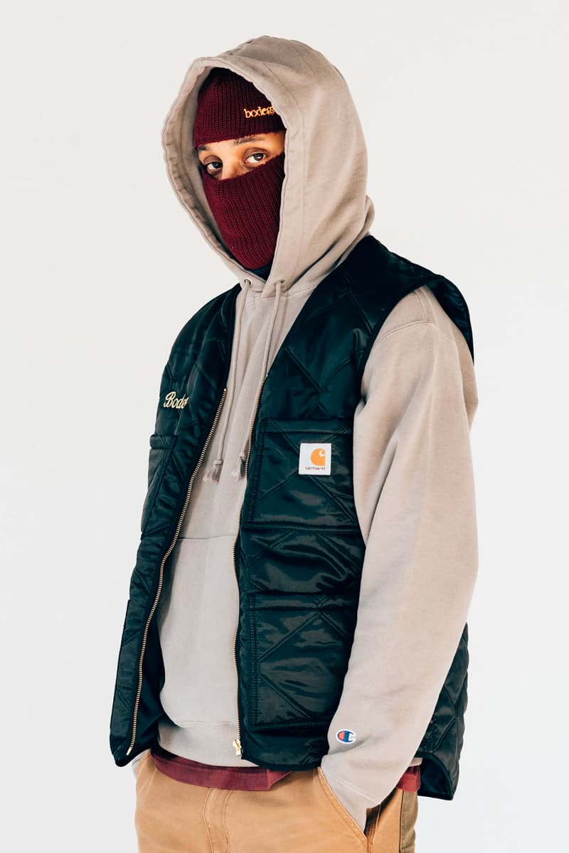 보데가 FW21 컬렉션 살펴보기, 스트릿웨어, 뉴발란스, 칼하트, 헬리녹스, 노스탤지어를 테마로