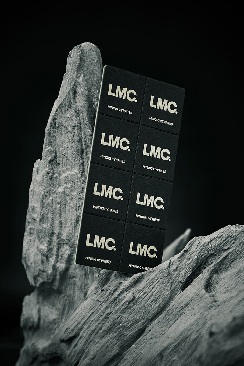 3가지 용품으로 구성된 LMC x 솔트레인 프레그런스 컬렉션 출시 정보, 히노끼, 편백나무 향, 카 태그, 룸 스프레이, 프레그런스 칩