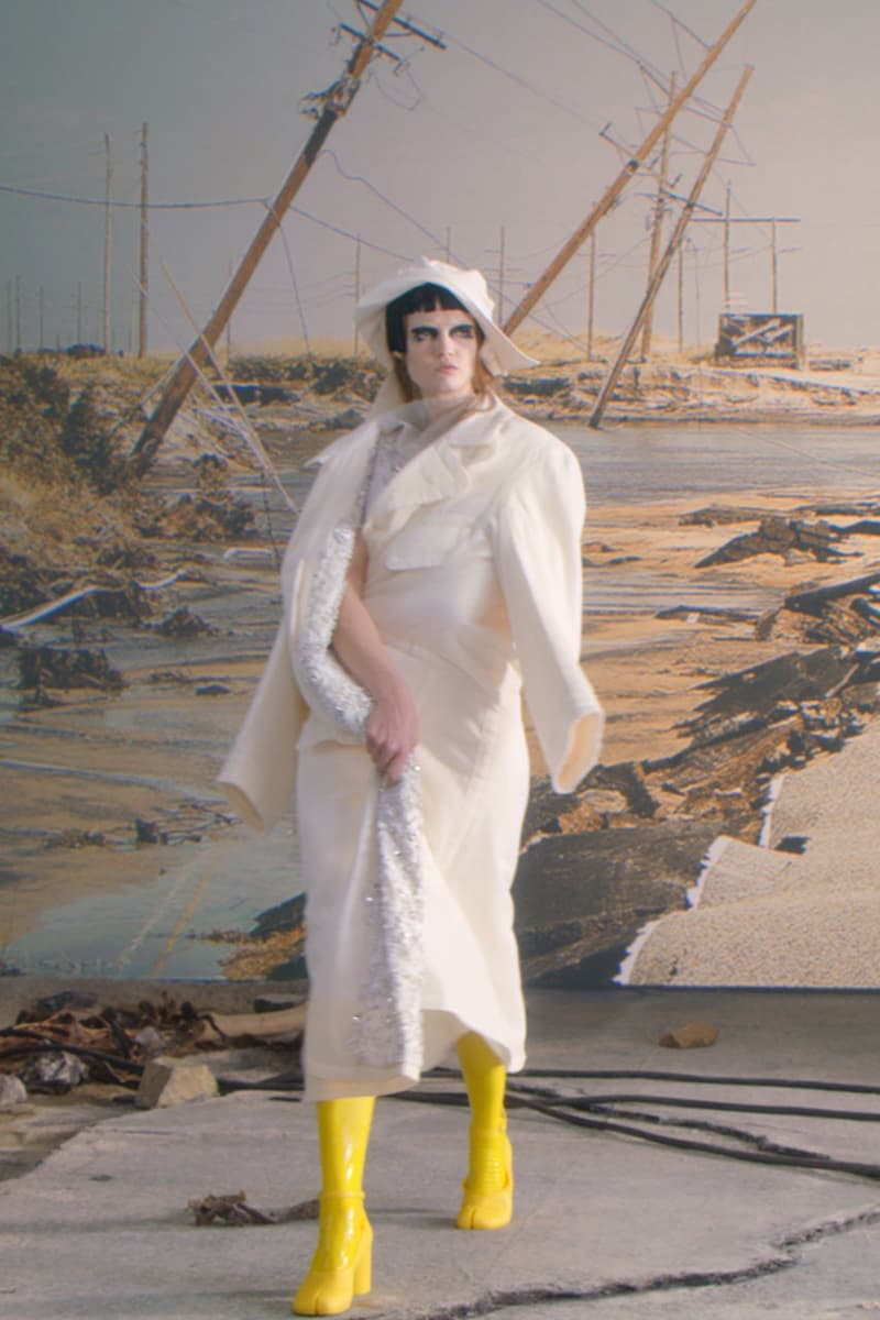 메종 마르지엘라, 자연과 희망으로부터 영감받은 2022 봄, 여름 컬렉션, 존 갈리아노, 올리비에 다앙