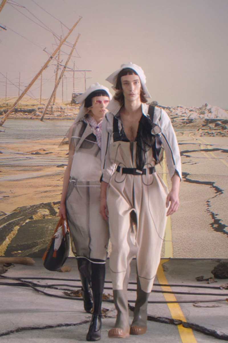 메종 마르지엘라, 자연과 희망으로부터 영감받은 2022 봄, 여름 컬렉션, 존 갈리아노, 올리비에 다앙