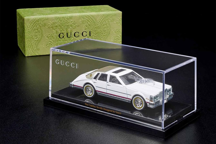 구찌 100주년 기념, 핫휠 x 구찌 협업 캐딜락 스빌 모형 출시