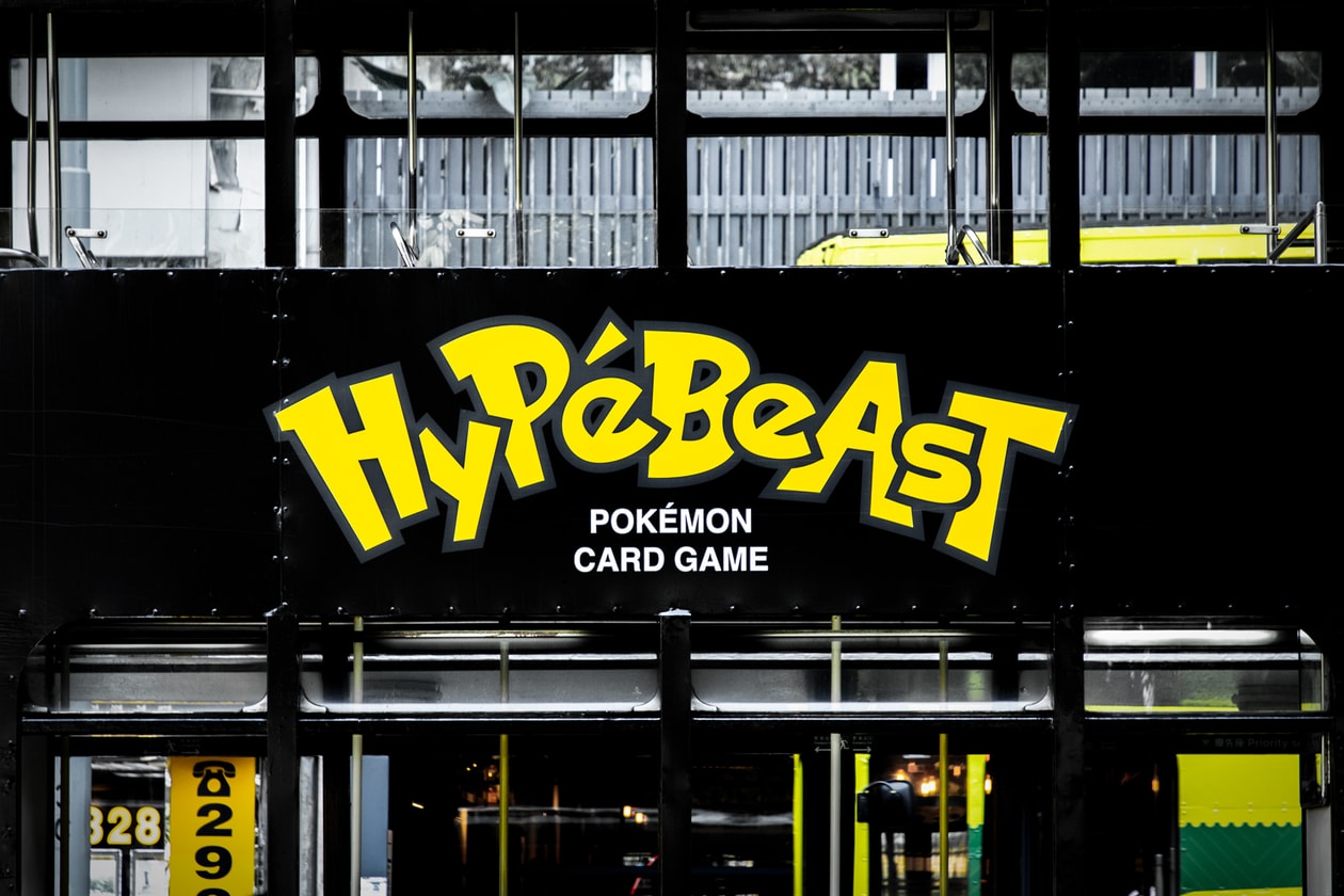 '하입비스트' x '포켓몬 TCG' 25주년 기념 컬렉션 출시 정보, 홍콩, 트램, HBX