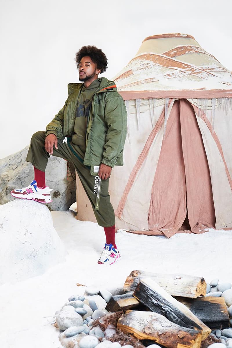 살레헤 벰버리 x 뉴발란스 574 '율트' 및 의류 컬렉션 출시 정보, Yurt, 호루라기